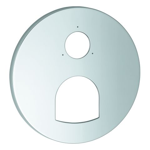 GROHE Rosette 49117 rund für EHM- Fertigmontagesets chrom