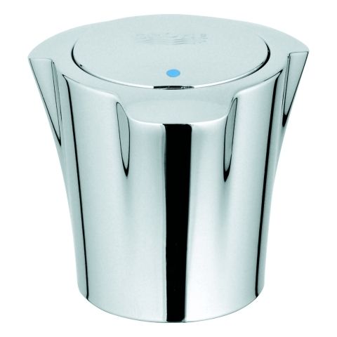 Grohe Metallgriff 1/2" wärmeisoliert verschraubbar blau/rot Costa Neu