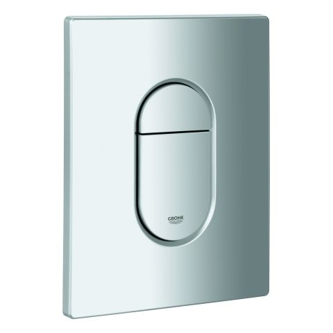 GROHE Abdeckplatte 42378 mit Drucktaste mattchrom