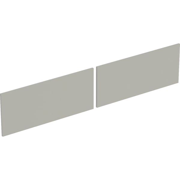 GE Set Schubladenfront (2 St.) für Xeno2 US für Breite WT 160 cm, greige