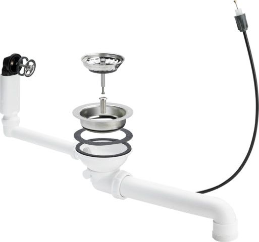 Viega Ablaufventilset 7139.162 in Kunststoff weiss