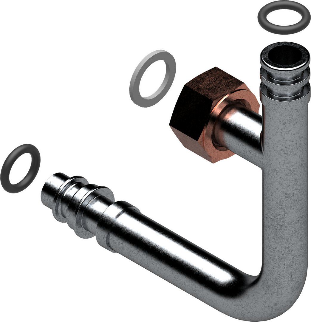 BOSCH Ersatzteil TTNR: 8735300973 Rohr Kaltwasser DN18