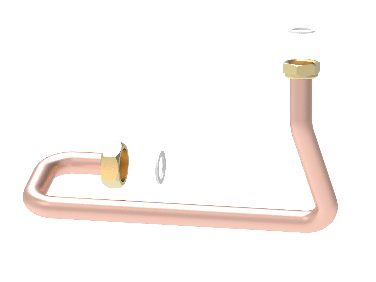 Brötje Rücklauflrohr WGB 38.1