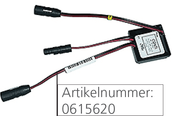 CONTI+ Steuerelektronik - Basis (3 Anschlüsse), Batterie, Netz, 6 V