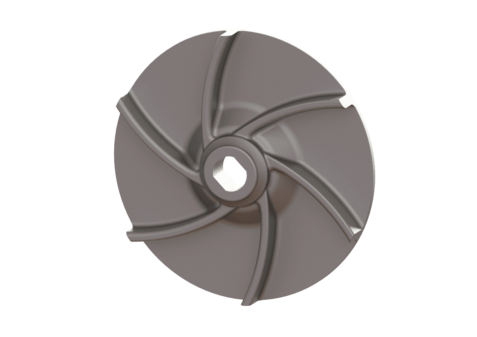 KESSEL-Laufrad für Kugeldurchgang 30 mm