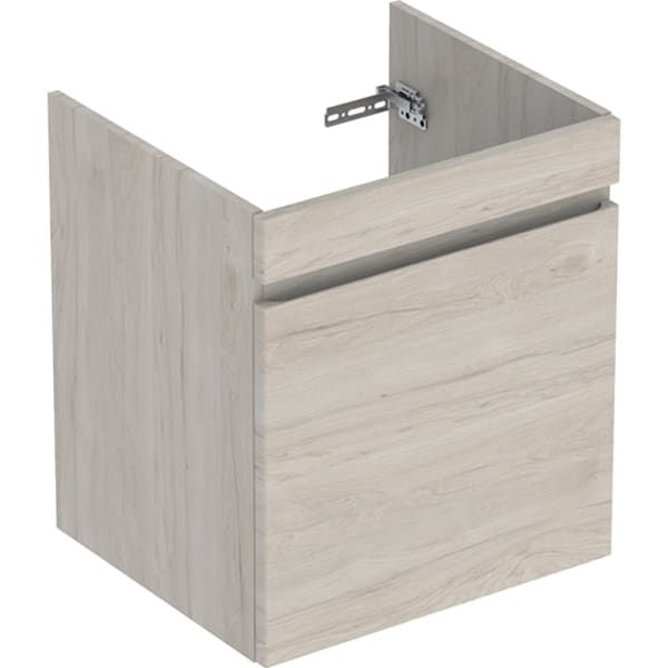 GE Renova Plan US für MWT, mit 1 Schbl. 53,8x60,5x47,3cm, Nussbaum hi hell