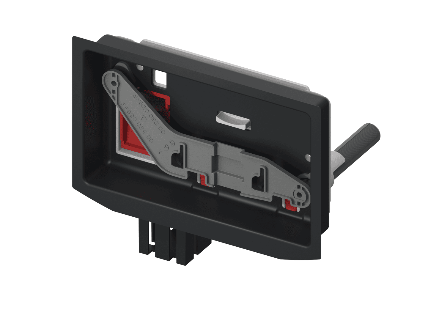 TECE-Einwurfschacht II f. Reinigungstabs TECEsquare II Metall/Glas und TECEsolid