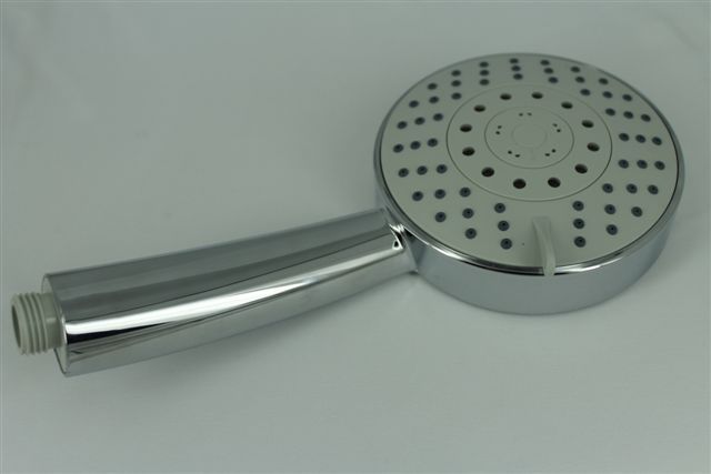 Handbrause derby verchromt 3-fach m.Antikalk-System VIGOUR