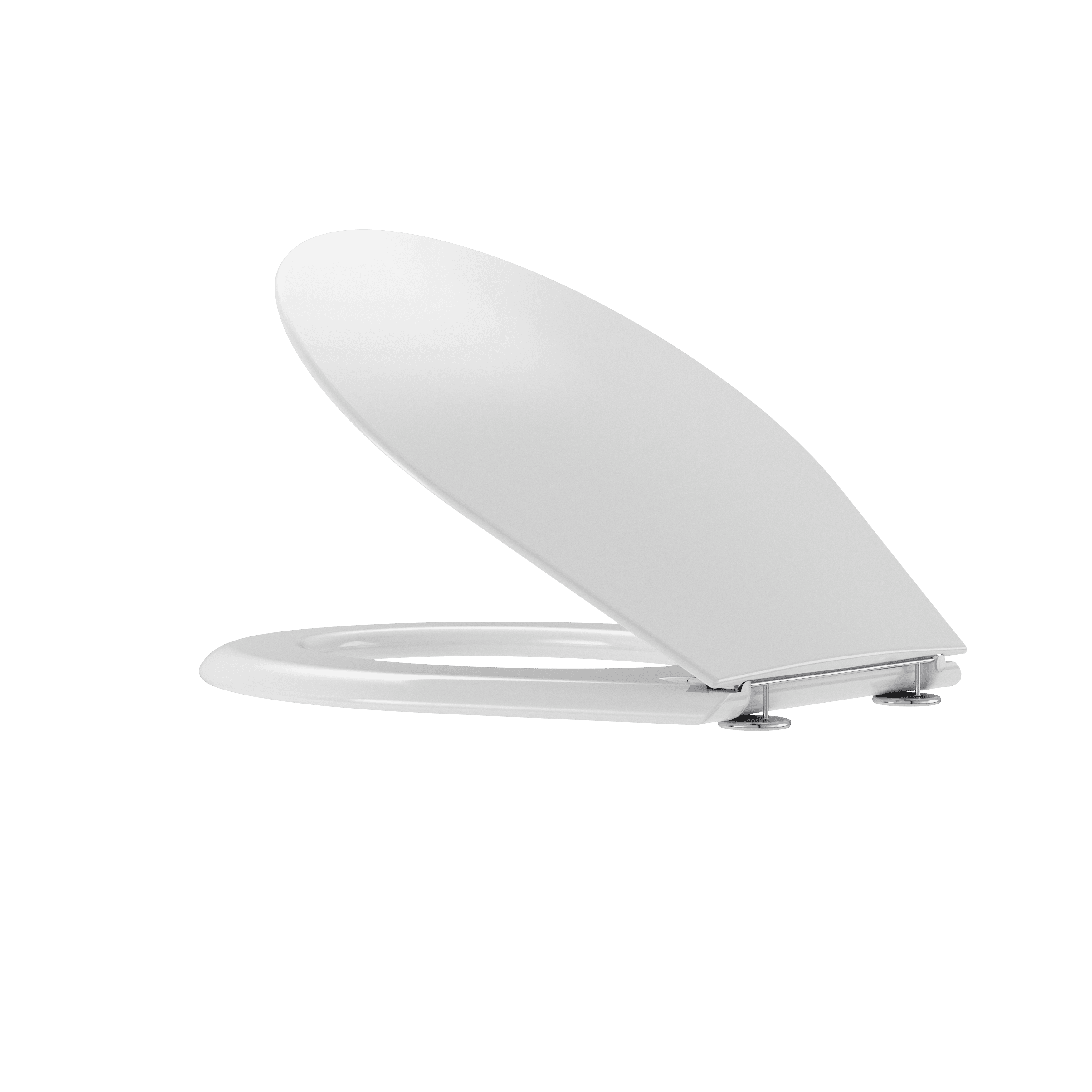 WC-Sitz clivia plus für Stand -WCs mit Scharnierwelle weiss VIGOUR