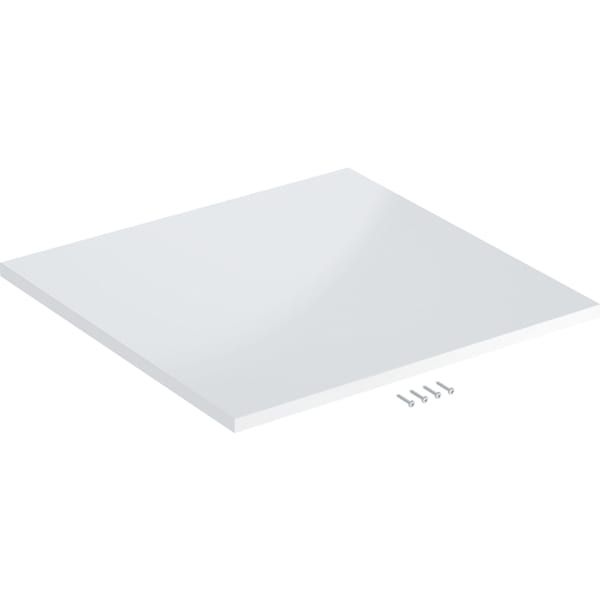 GE Abdeckplatte für iCon Seitenschrank B:45cm, weiß glänzend