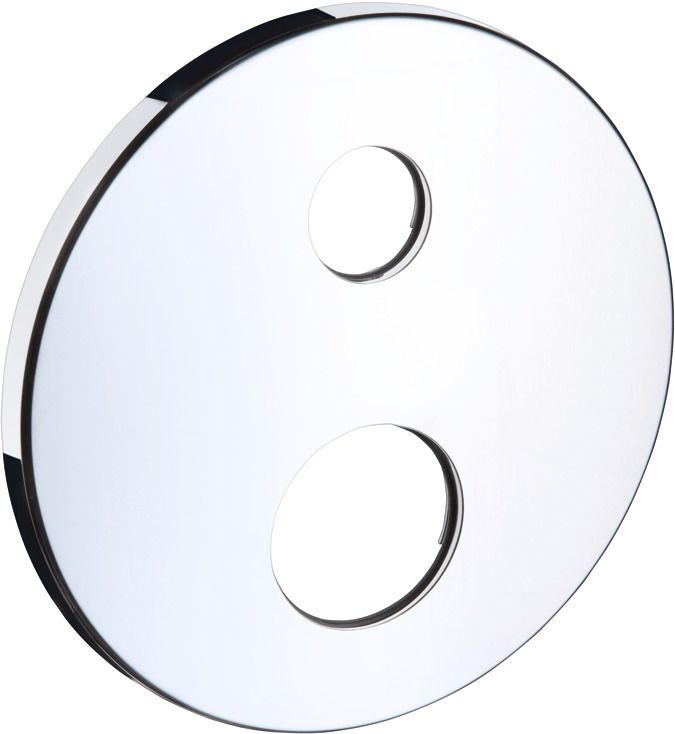 Hansgr.Rosette Mondaro verchromt >03/01 f.UP-Badebatterie