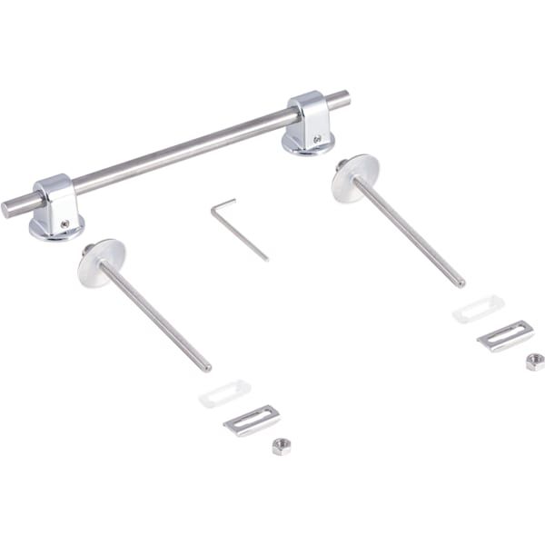 GE Scharnier mit Scharnierwelle für WC-Sitzring mit Bef. von unten, L110