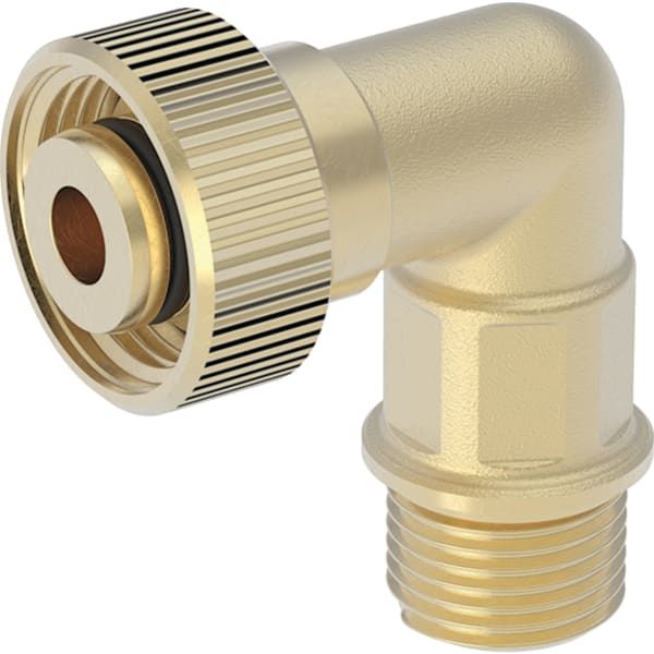 GE Anschlussnippel gekrümmt zu Geberit Urinalsteuerung