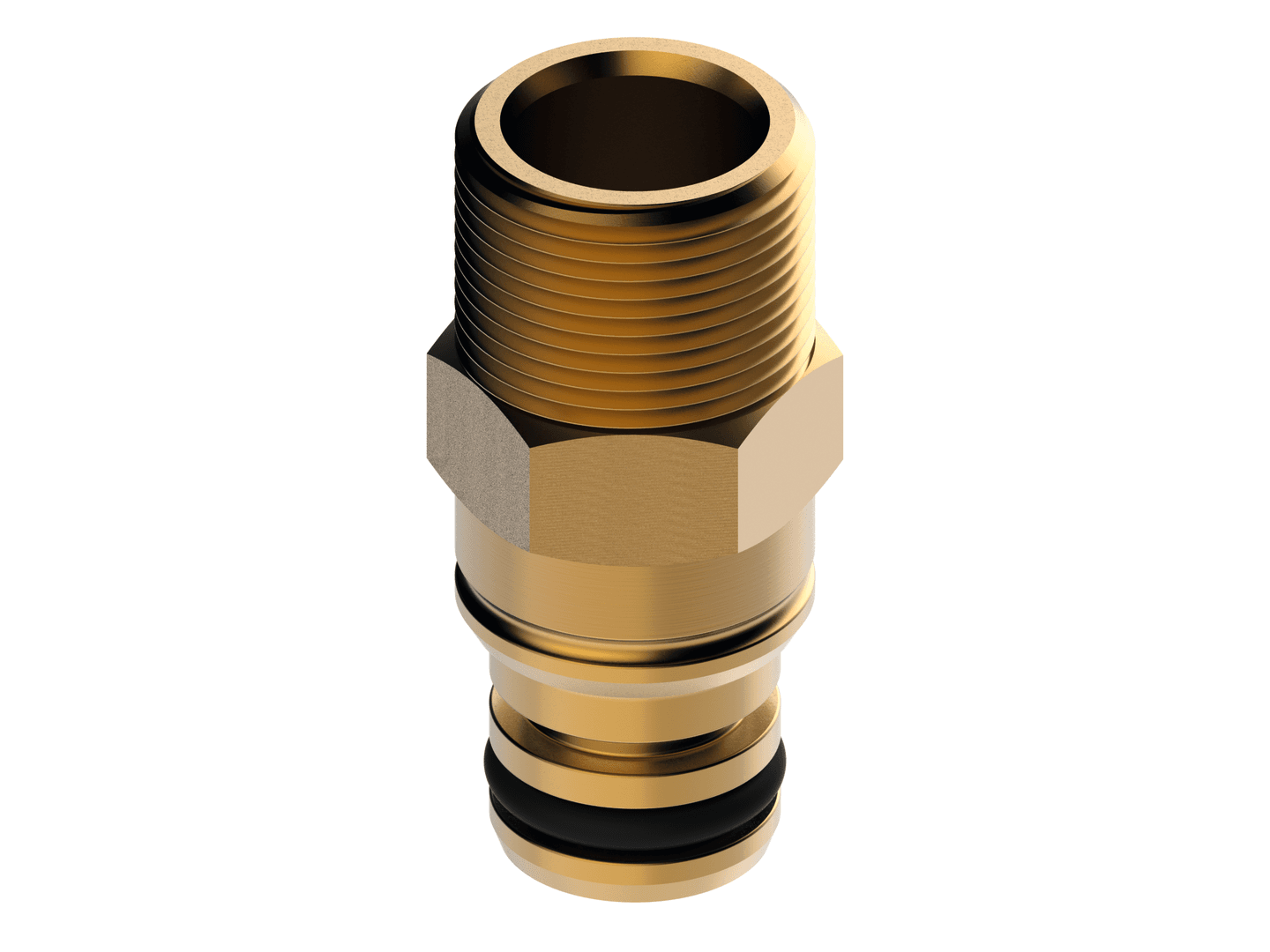 TECE-Ersatzteil Wasseranschlussnippel 1/2" Außengewinde mit O-Ring