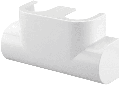 Oventrop Abdeckung für Multiblock T Anschluss AG 3/4"u.1/2" Eckform  weiss