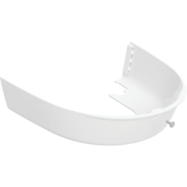 GE Designabdeckung unten f. Geberit AquaClean Mera, weiß-alpin