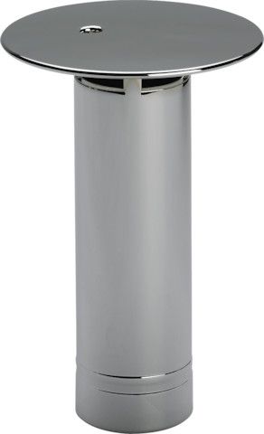 Abdeckhaubenstandrohr Duoplex d=75mm f.Duschwannen m.52mm Ablauf, verchromt