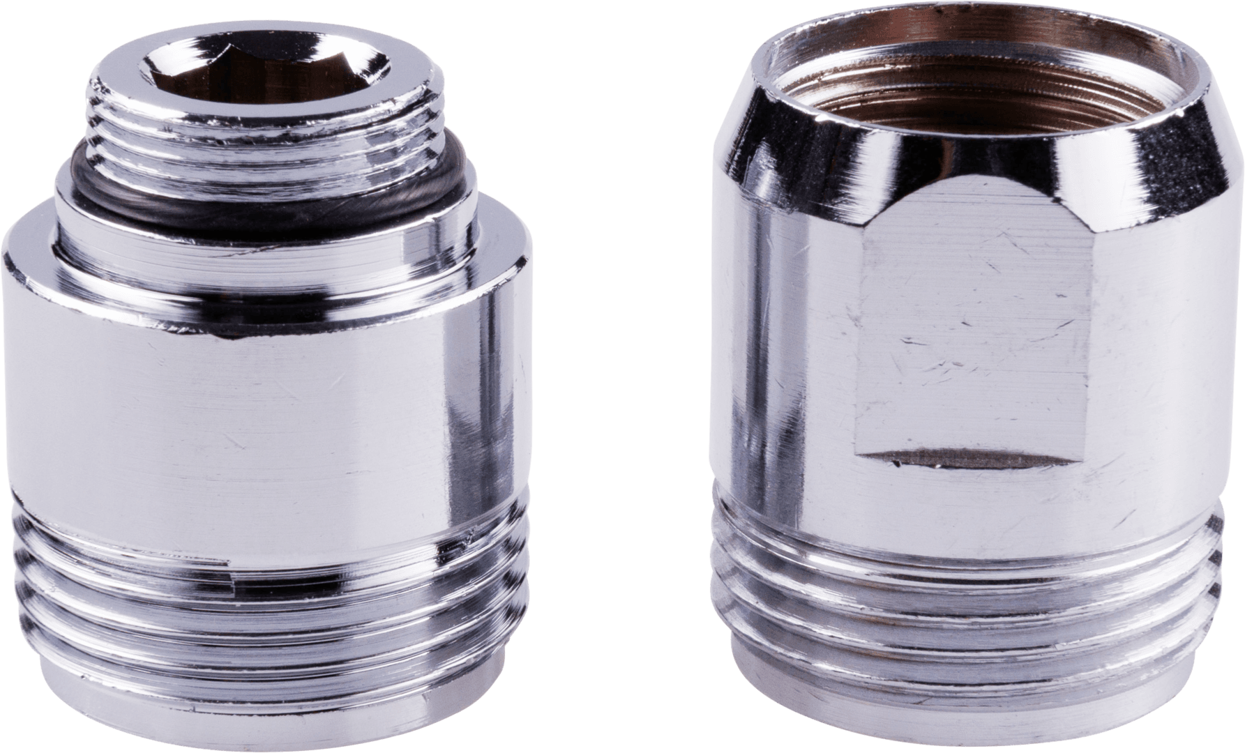 Hansa Nippel zu Wandbatterie chrom