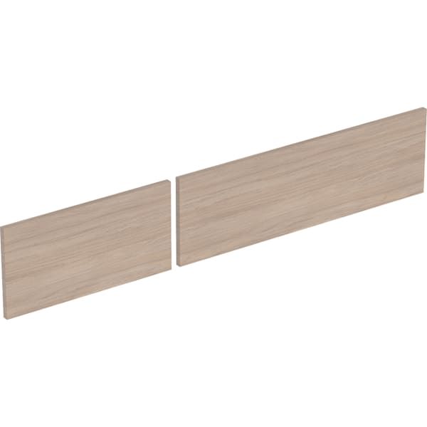 GE VariForm Set Schubl.-Front für US für WT, mit 2 Schubl. B=120cm, Eiche