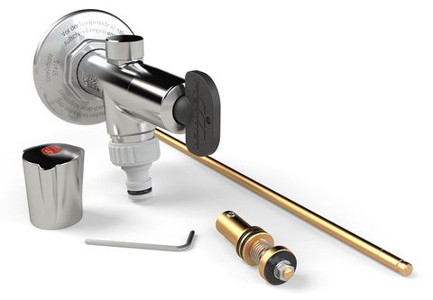 Fertigbausatz Kemper Griff u.StS.Ot 1/2" f.Frostsi.Aussenarm.573/575