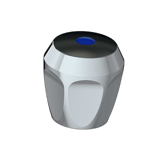 KWC Griff 1/2" mit Rastbuchse Blaue Markierung