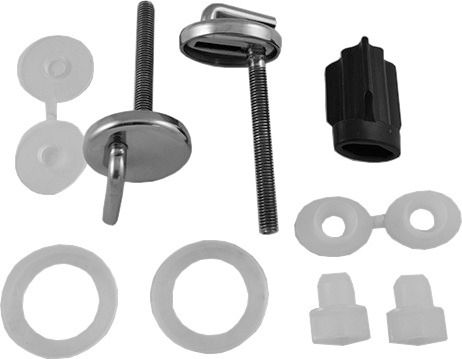 Scharnierpaar zu WC-Sitz Darling u.Duraplus chrom Duravit