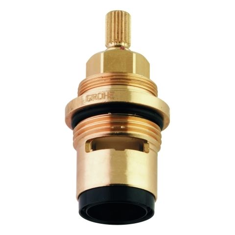 GROHE Keramik-Oberteil 45888 3/4 rechts chrom