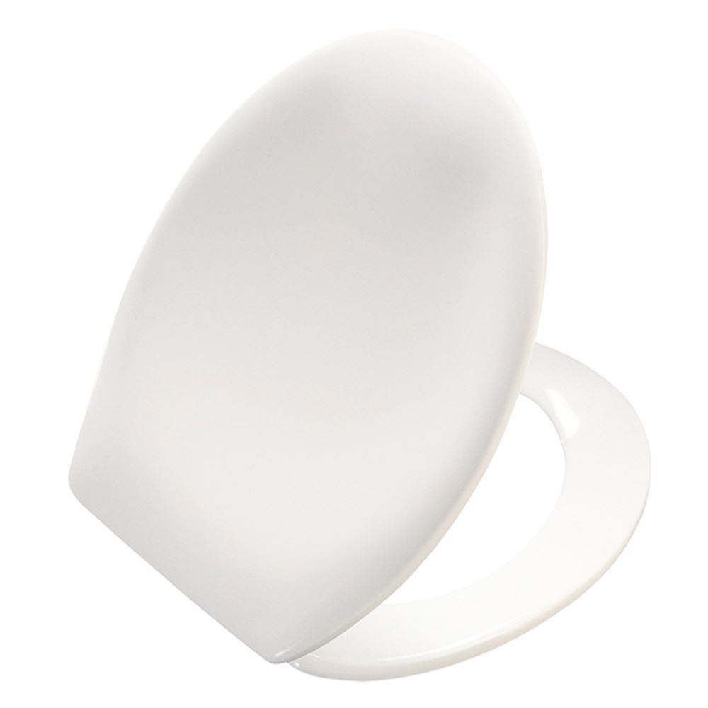 WC-Sitz Scandinavia m.Deckel Jasmin Univertikalscharnier, Edelstahl