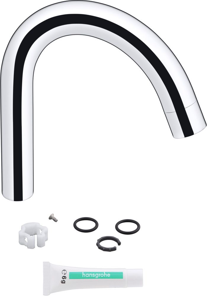Hansgrohe Auslauf Axor Terrano 2-Griff Waschtischarmatur chrom