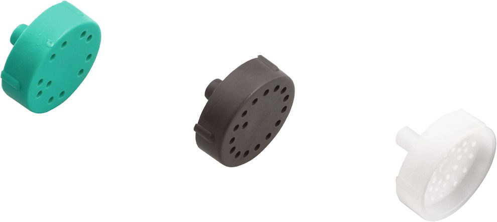 Hansgrohe Wassersparset 9l (grün) 12l (grau) 15l (weiß)