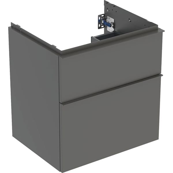 GE iCon Unterschrank für WT, 2 Schubl. 59,2x61,5x47,6cm, lava