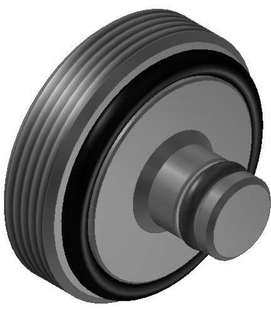 CONTI+ Stopfen Magnetventilaufnahme 2 (Bypassstrecke thermische Desinfektion)