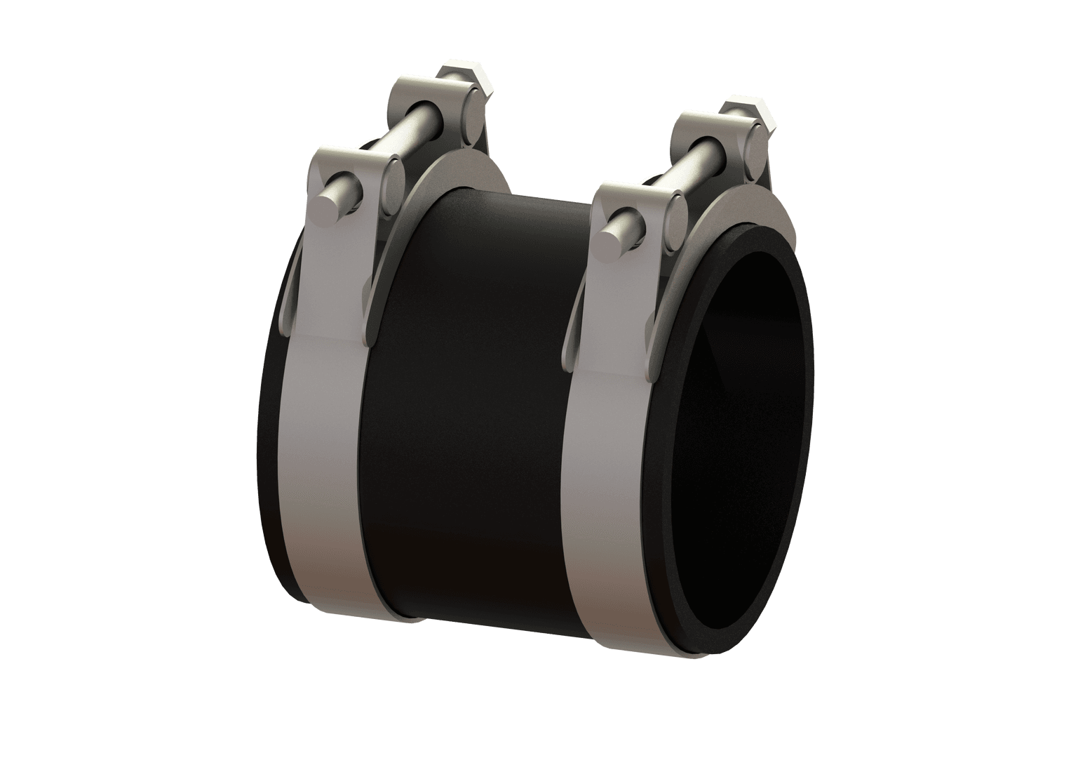 KESSEL-Verbindungsschlauch mit Schellen