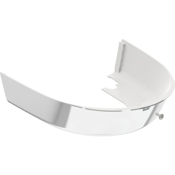 GE Designabdeckung unten f. Geberit AquaClean Mera, hgl.verchr.