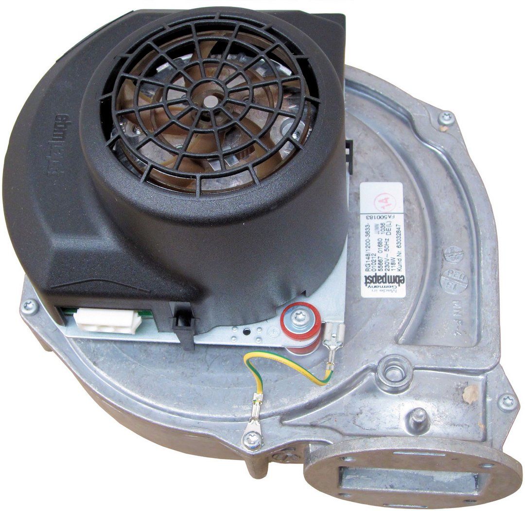 BOSCH Ersatzteil TTNR: 8718585754 Verbrennungsluftgebläse RG148 V4 everp