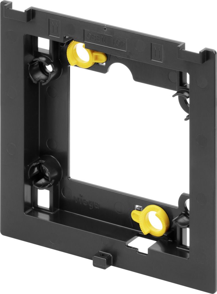 Viega Urinal-Grundrahmen 8580.26 aus Kunststoff/schwarz