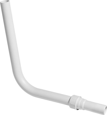 Viega Überlaufrohr 6165 in 670x220mm Kunststoff weiss