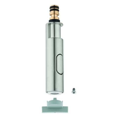 GROHE Spülbrause 46965 herausziehbare Profibrause supersteel