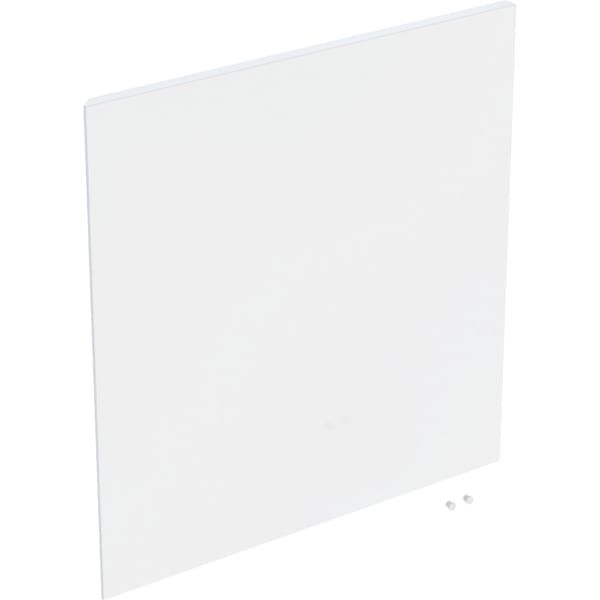 GE Tür f. Hängeschrank quadr., 45x46cm weiß hochglänzend