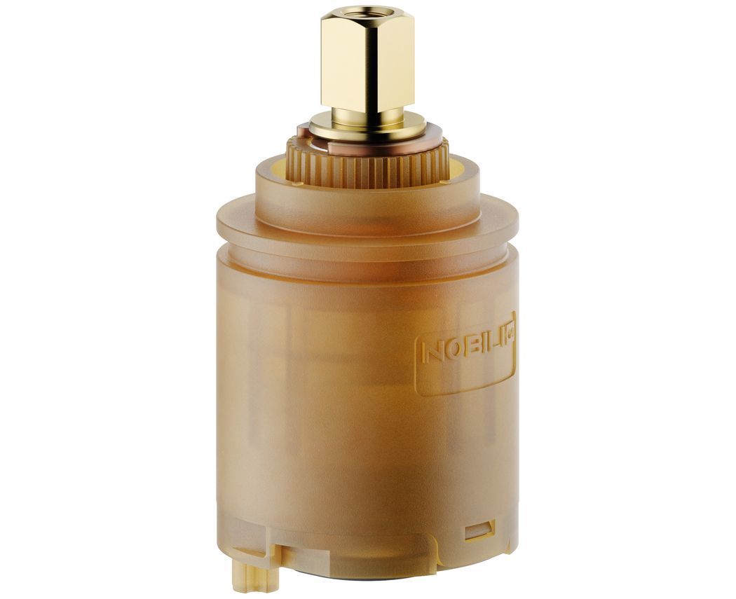 UMSTELLKARTUSCHE NOBILI WIDD Maß D: 28mm Messingwelle, Ultem 2200 Kunststoff