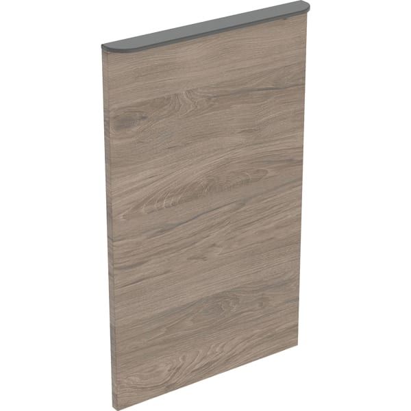 GE Tür, Anschlag li mit Griff, Nussbaum Smyle Square Seitenschrank, B: 36cm