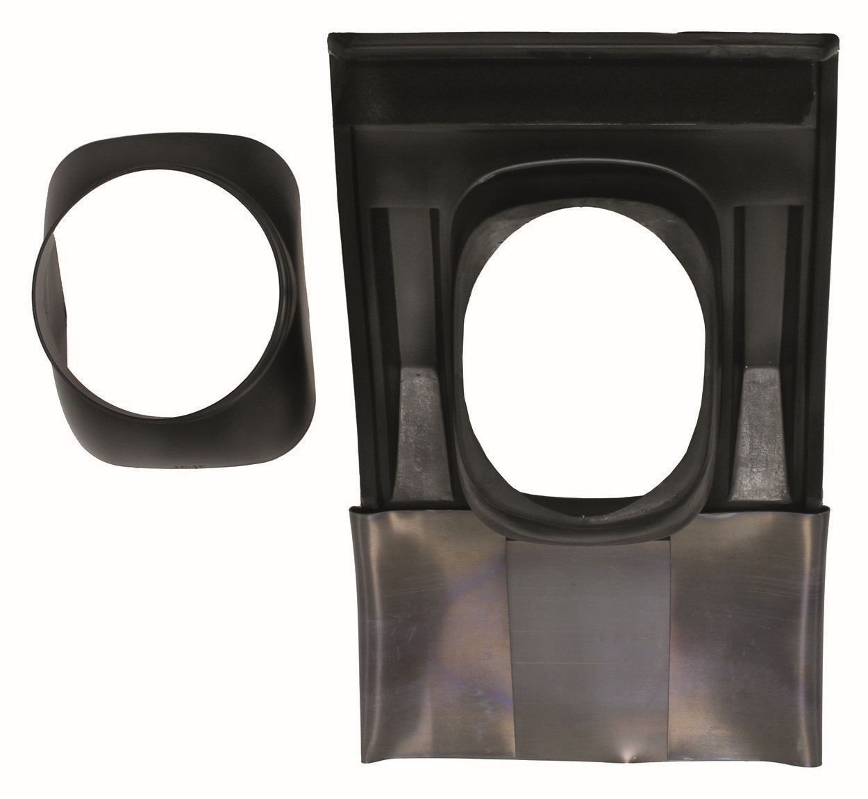 Kunststoffpfanne Vaillant Nr.9076 f.Schrägdach 25-50 Grad schwarz