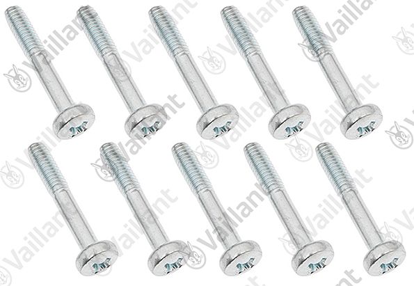 Vaillant Zylinderschraube,kpl. (10 St.) MAG 9/1-2,19/1-2,24/1-2 (Kammerträger)