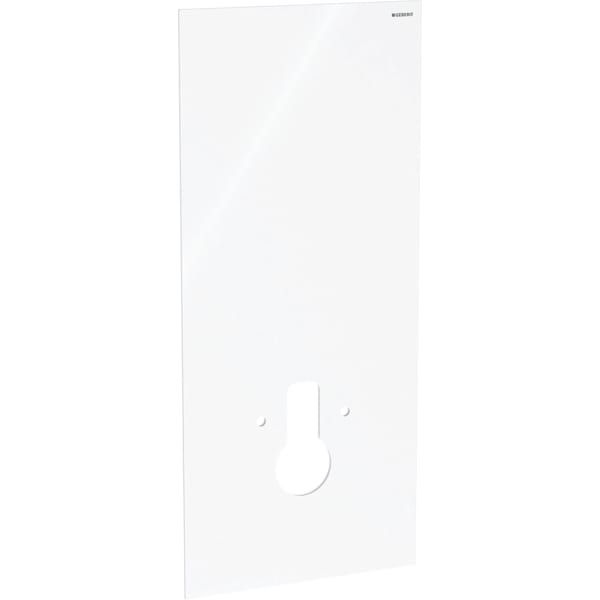 GE Frontverkleidung für Geberit Monolith für Wand-WC 114cm Glas weiß