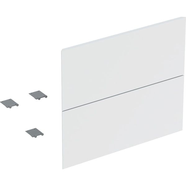 GE Set Schubl.-Frt für ONE US, 2 Schubl. für WT B: 60cm, weiß matt