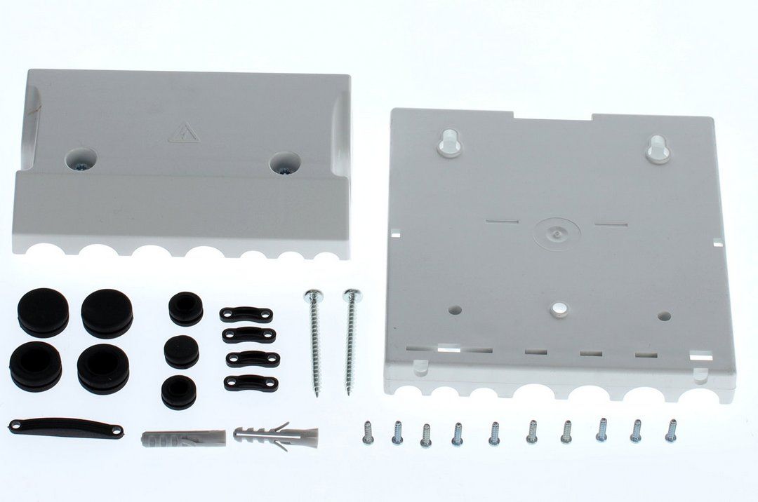 SIEGER Wandmontageset Modul verkehrsweiß