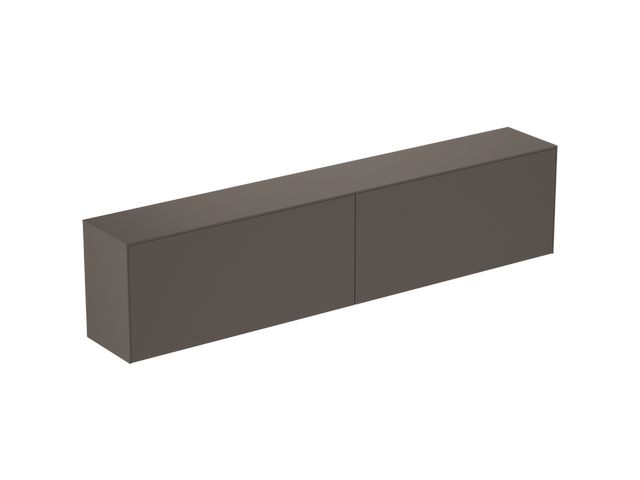 IS rechte Schubladenfront Conca für WTU 1180x536mm Anthrazit