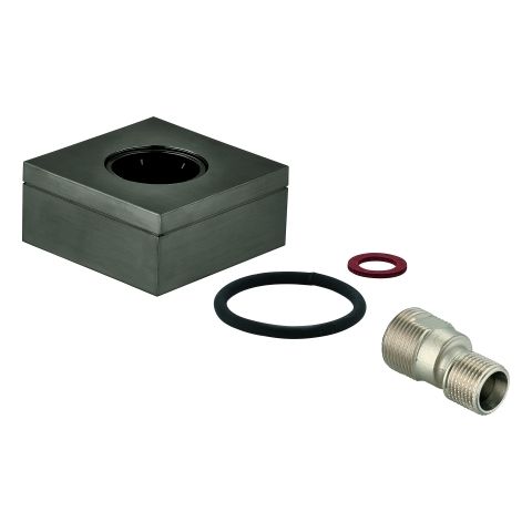 GROHE S-Anschluss 47824 hard graphite gebürstet