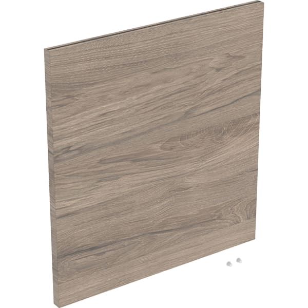 GE Tür für iCon Unterschrank, A: rechts für HWB B:38cm, Nussbaum hickory