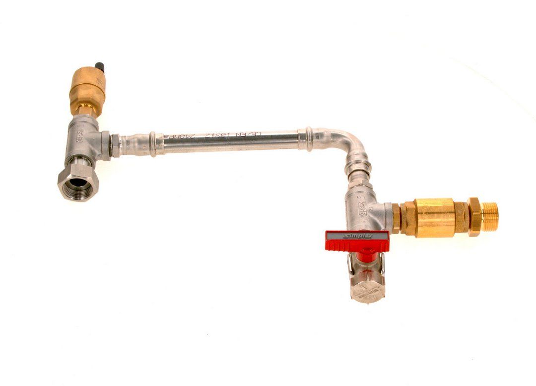 BOSCH Ersatzteil TTNR: 8738806673 VES Anschlussrohr für stat. Modul everp.